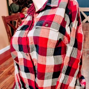 Chaps Flannel button up